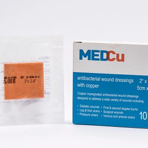 MedCu non-adhesive 2″ x 2.4″ (10 units)