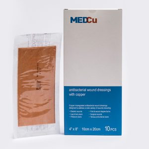 MedCu non-adhesive 4″ x 8″ (10 units)